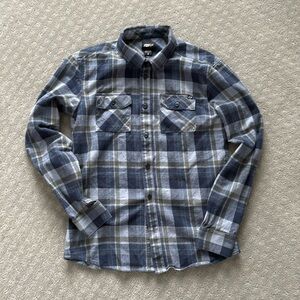 Mens FOX Plaid Shirt